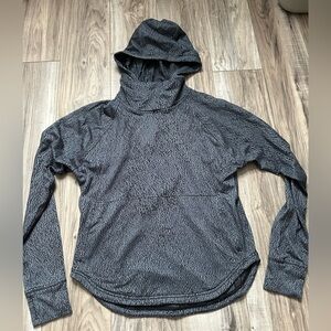 Lululemon Athletic Ready To Rulu Pullover Hoodie Jacket Running In Blue Size 4